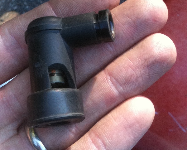 Cracked Spark Plug Cap